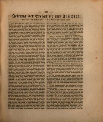 Der Gesellschafter oder Blätter für Geist und Herz Montag 7. März 1825