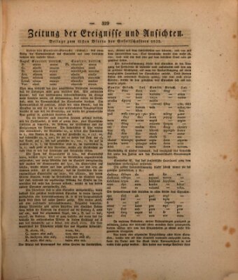 Der Gesellschafter oder Blätter für Geist und Herz Montag 25. April 1825