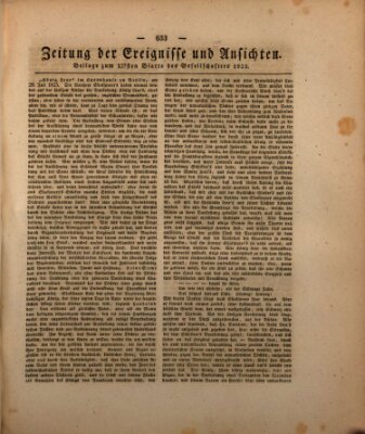 Der Gesellschafter oder Blätter für Geist und Herz Mittwoch 10. August 1825