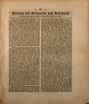 Der Gesellschafter oder Blätter für Geist und Herz Mittwoch 24. August 1825