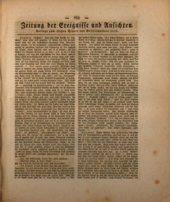 Der Gesellschafter oder Blätter für Geist und Herz Mittwoch 21. September 1825