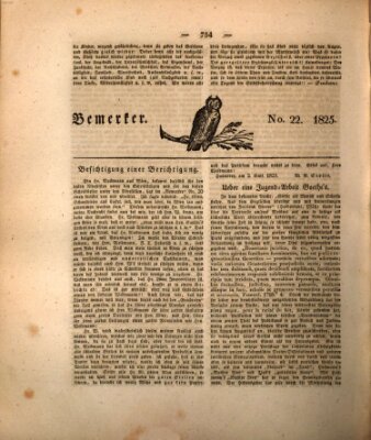 Der Gesellschafter oder Blätter für Geist und Herz Mittwoch 21. September 1825