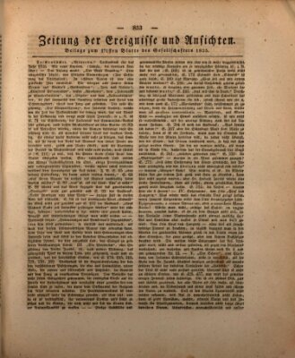 Der Gesellschafter oder Blätter für Geist und Herz Mittwoch 26. Oktober 1825