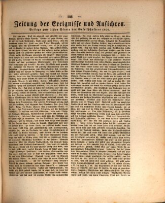 Der Gesellschafter oder Blätter für Geist und Herz Montag 6. Februar 1826