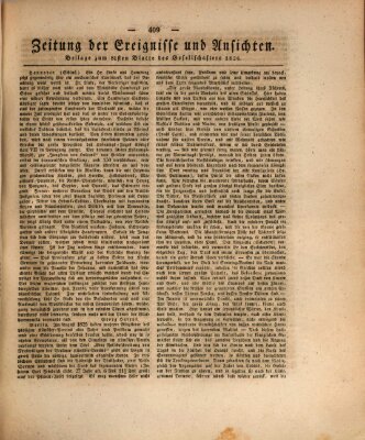 Der Gesellschafter oder Blätter für Geist und Herz Montag 22. Mai 1826