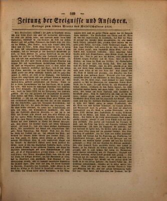 Der Gesellschafter oder Blätter für Geist und Herz Montag 10. Juli 1826