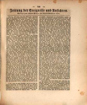 Der Gesellschafter oder Blätter für Geist und Herz Mittwoch 6. September 1826