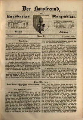 Der Hausfreund Freitag 9. Januar 1846