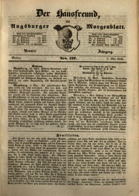 Der Hausfreund Montag 4. Mai 1846