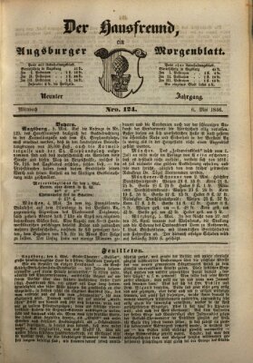 Der Hausfreund Mittwoch 6. Mai 1846