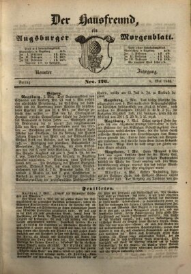 Der Hausfreund Freitag 8. Mai 1846