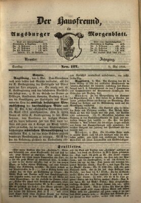 Der Hausfreund Samstag 9. Mai 1846