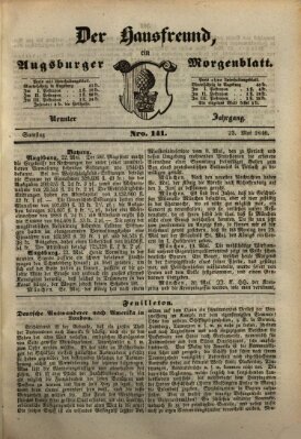 Der Hausfreund Samstag 23. Mai 1846