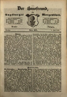 Der Hausfreund Dienstag 9. Juni 1846