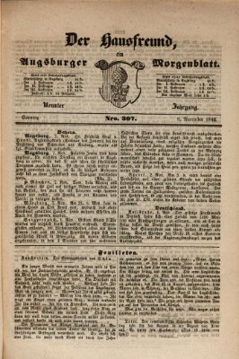 Der Hausfreund Sonntag 8. November 1846