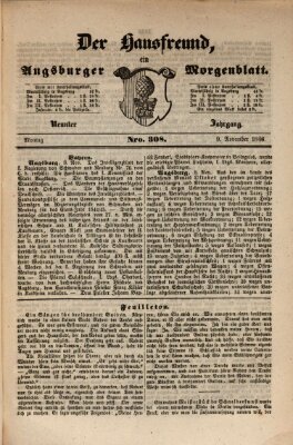 Der Hausfreund Montag 9. November 1846