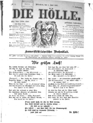 Die Hölle Samstag 1. Juni 1867