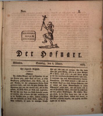 Der Hofnarr Sonntag 4. Januar 1835