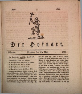 Der Hofnarr Sonntag 24. Mai 1835