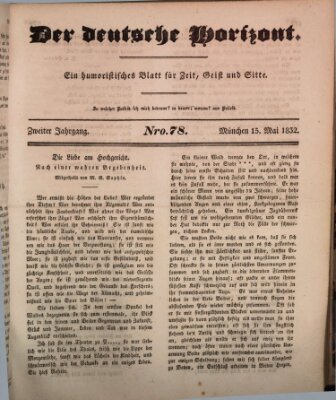 Der deutsche Horizont Dienstag 15. Mai 1832