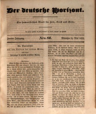 Der deutsche Horizont Dienstag 29. Mai 1832