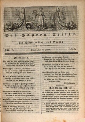 Die Jahreszeiten Sonntag 17. Juli 1831