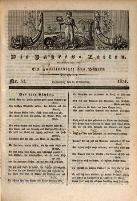 Die Jahreszeiten Donnerstag 8. September 1831