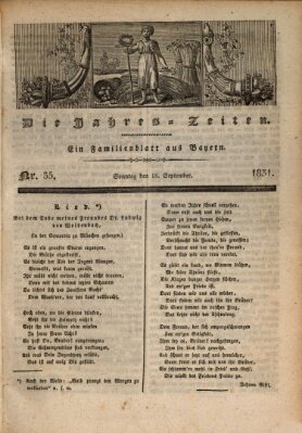 Die Jahreszeiten Sonntag 18. September 1831