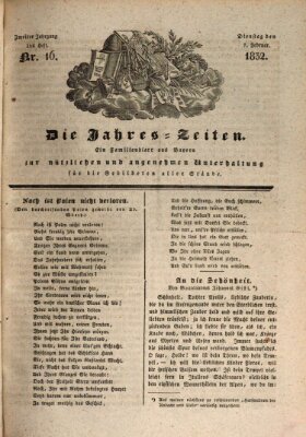 Die Jahreszeiten Dienstag 7. Februar 1832