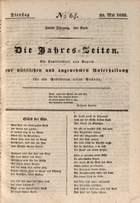 Die Jahreszeiten Dienstag 29. Mai 1832