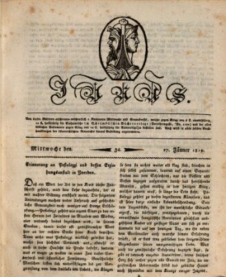 Janus Mittwoch 27. Januar 1819