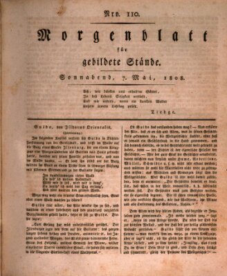 Morgenblatt für gebildete Stände Samstag 7. Mai 1808