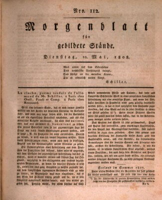 Morgenblatt für gebildete Stände Dienstag 10. Mai 1808