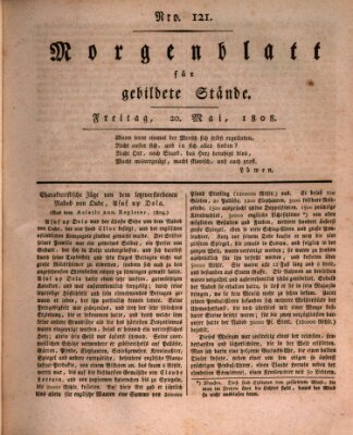 Morgenblatt für gebildete Stände Freitag 20. Mai 1808