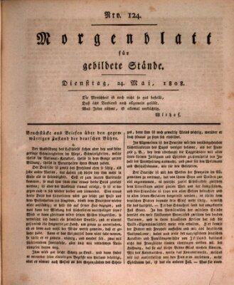 Morgenblatt für gebildete Stände Dienstag 24. Mai 1808