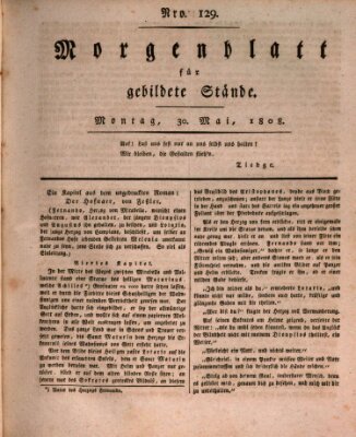 Morgenblatt für gebildete Stände Montag 30. Mai 1808