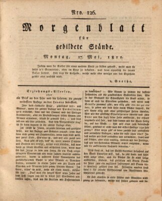 Morgenblatt für gebildete Stände Montag 27. Mai 1811