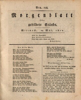 Morgenblatt für gebildete Stände Mittwoch 29. Mai 1811