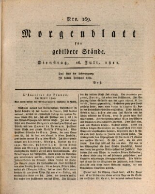 Morgenblatt für gebildete Stände Dienstag 16. Juli 1811