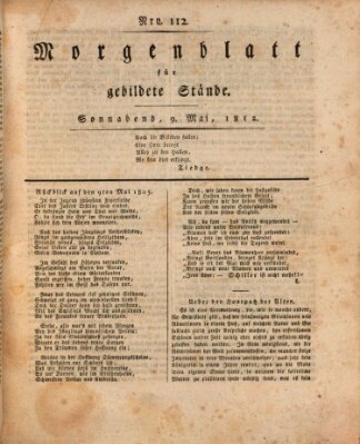 Morgenblatt für gebildete Stände Samstag 9. Mai 1812