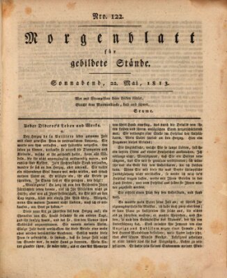 Morgenblatt für gebildete Stände Samstag 22. Mai 1813