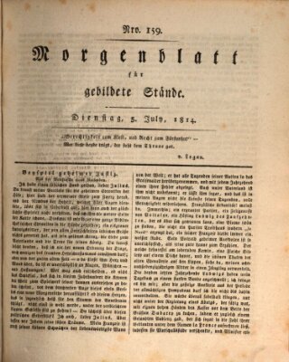 Morgenblatt für gebildete Stände Dienstag 5. Juli 1814