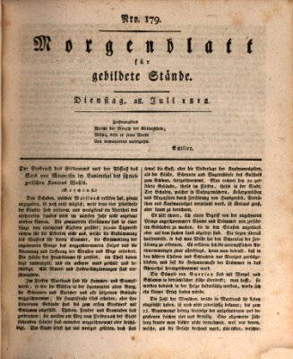 Morgenblatt für gebildete Stände Dienstag 28. Juli 1818