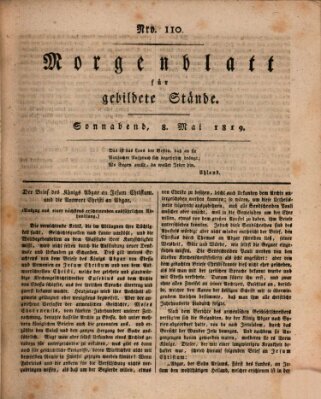 Morgenblatt für gebildete Stände Samstag 8. Mai 1819