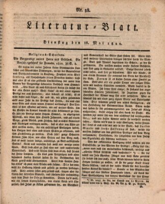 Morgenblatt für gebildete Stände Dienstag 16. Mai 1820