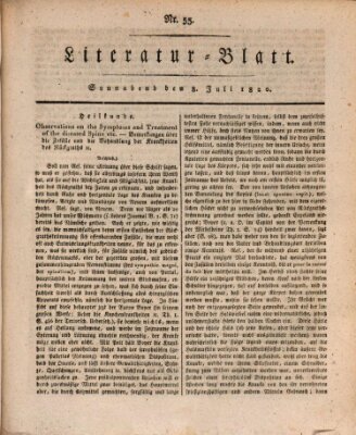 Morgenblatt für gebildete Stände Samstag 8. Juli 1820