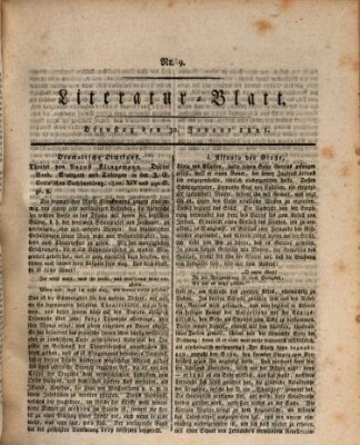 Morgenblatt für gebildete Stände Dienstag 30. Januar 1821