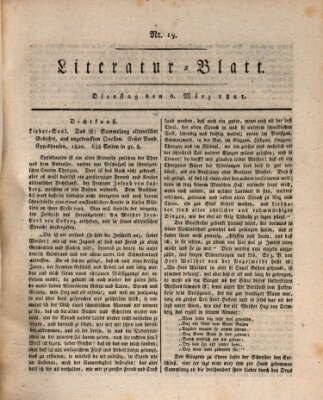 Morgenblatt für gebildete Stände Dienstag 6. März 1821