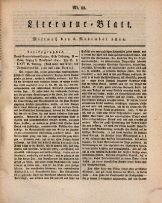 Morgenblatt für gebildete Stände Mittwoch 6. November 1822