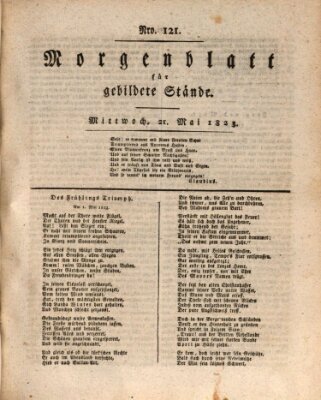 Morgenblatt für gebildete Stände Mittwoch 21. Mai 1823